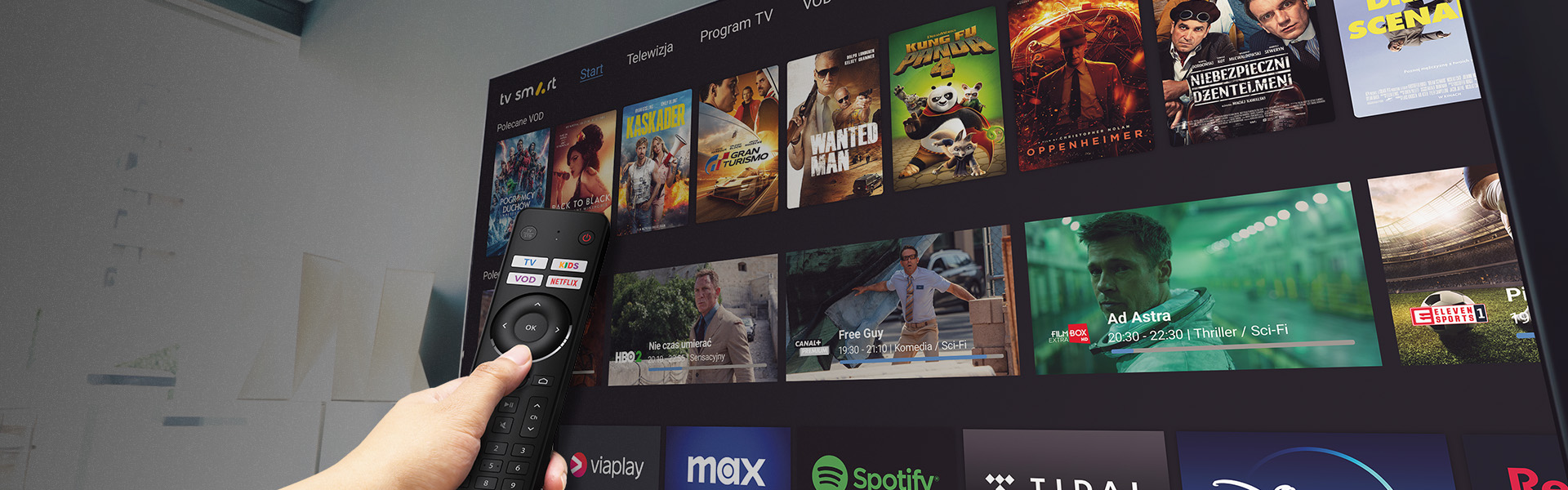 Telewizja JAMBOX — dekoder TVSMART
